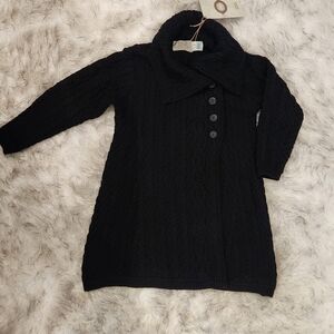 Elegant Aran Wool Coat